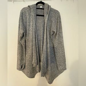 Old Navy hooded cardigan, size L